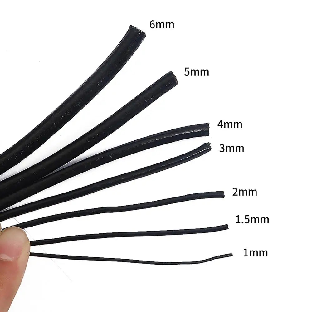 Genuine Leather Round Rope Cord