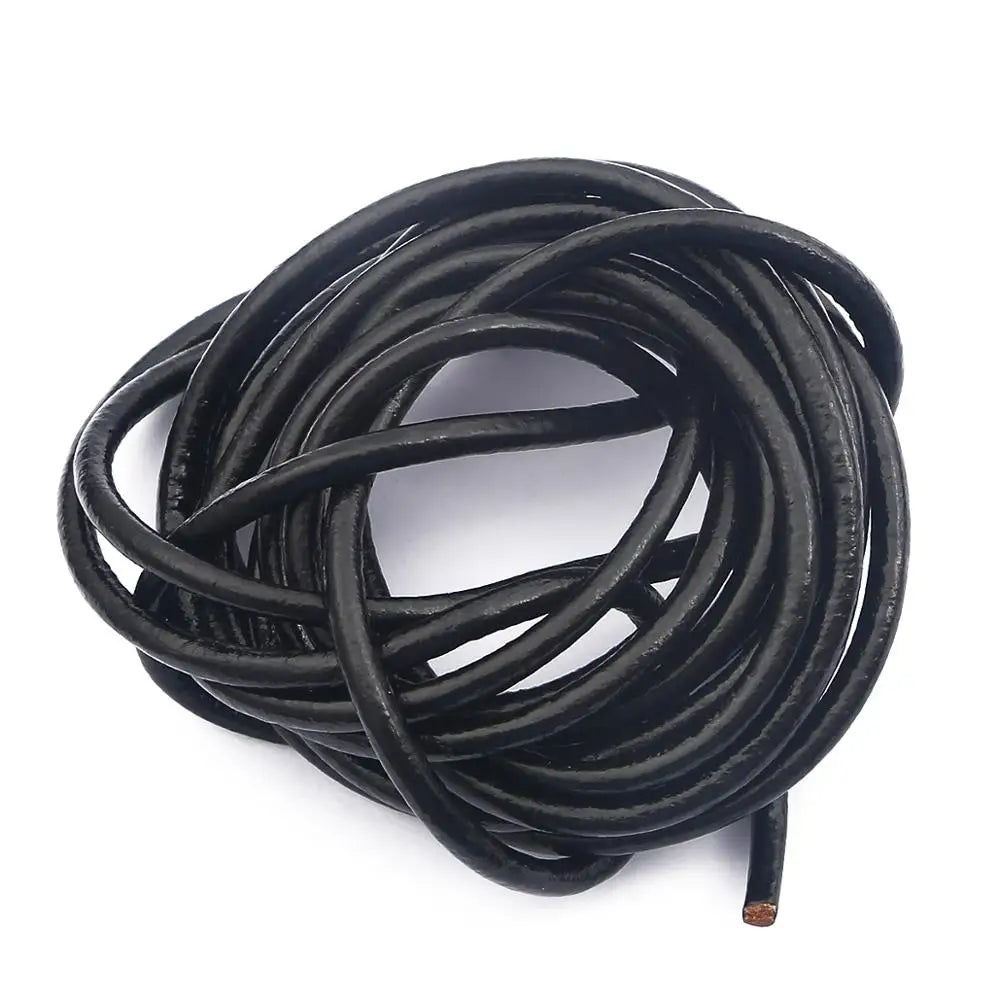 Genuine Leather Round Rope Cord