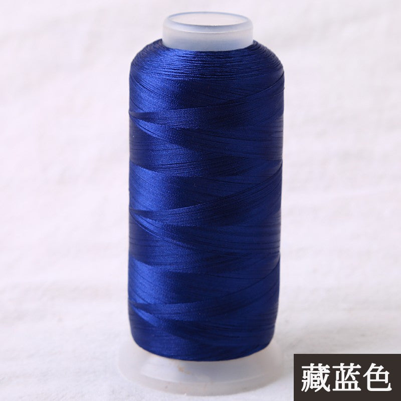 Polyester embroidery thread vertical tassel thread 150D/2 strands