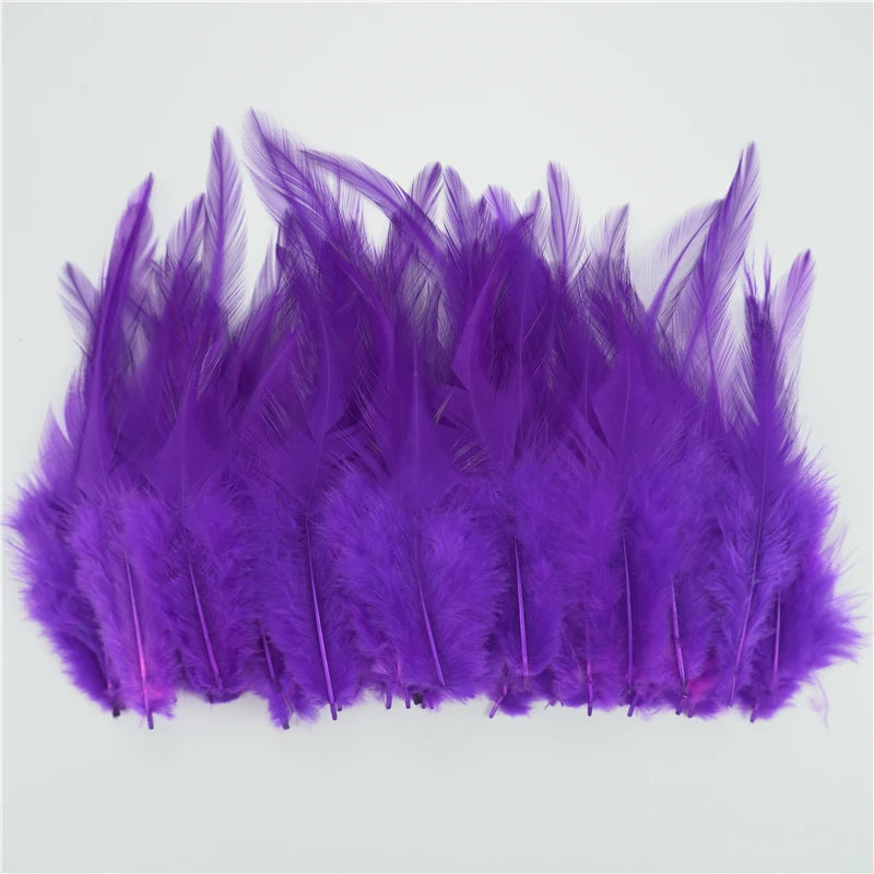 Colored Chicken Feathers 10-15cm Natural Pheasant Plume