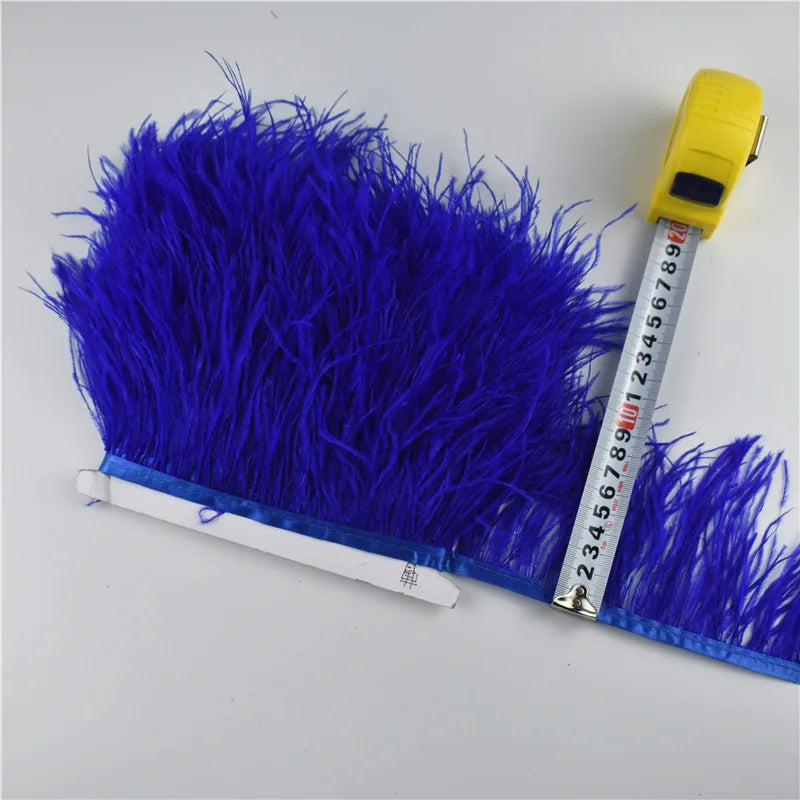 Ostrich Feathers Trims Width 8-10cm Ribbon