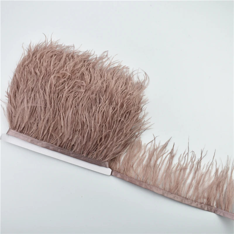 Ostrich Feathers Trims Width 8-10cm Ribbon