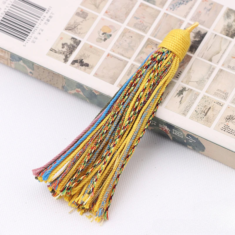 Beautiful Colorful Tassels 12cm Handmade Thick Cord