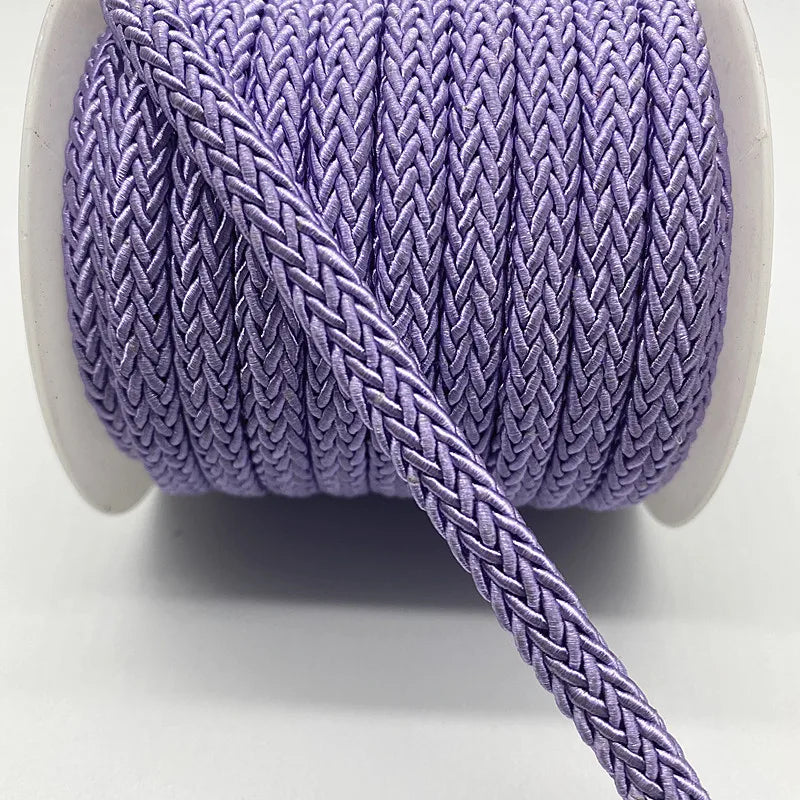 8mm multicolor cotton rope hand-woven rope