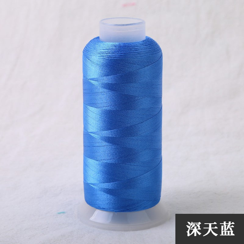 Polyester embroidery thread vertical tassel thread 150D/2 strands