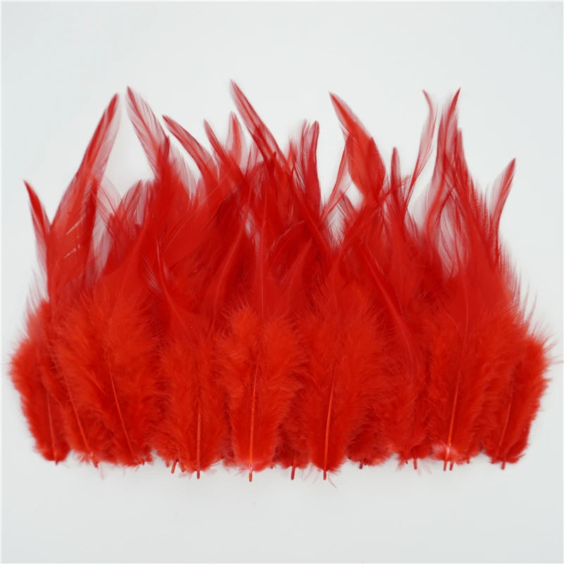 Colored Chicken Feathers 10-15cm Natural Pheasant Plume