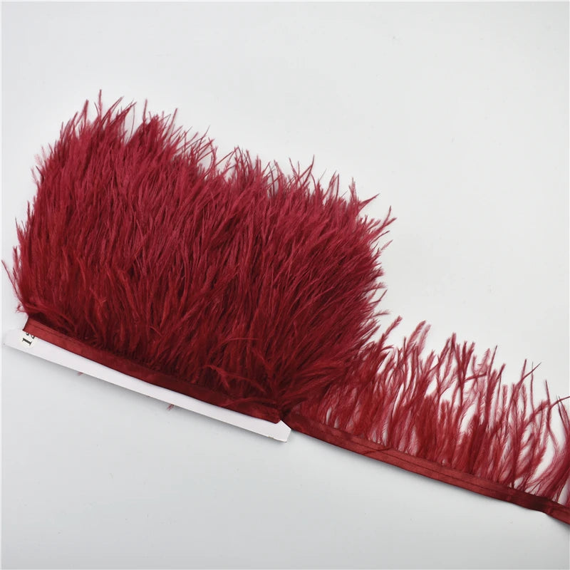 Ostrich Feathers Trims Width 8-10cm Ribbon