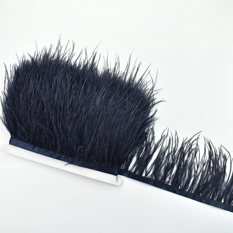 Ostrich Feathers Trims Width 8-10cm Ribbon