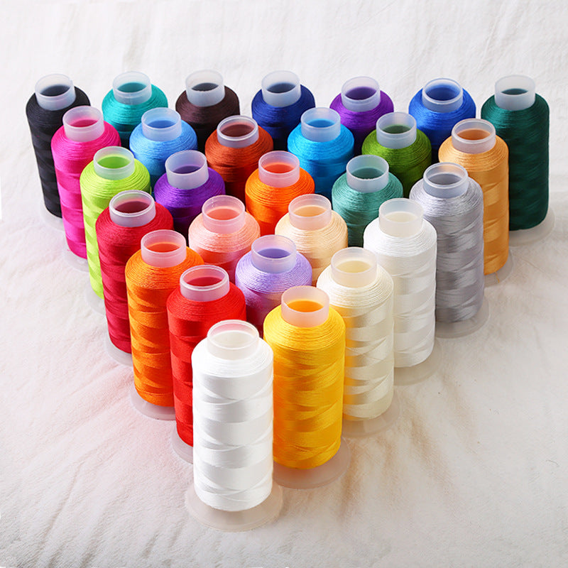 Polyester embroidery thread vertical tassel thread 150D/2 strands