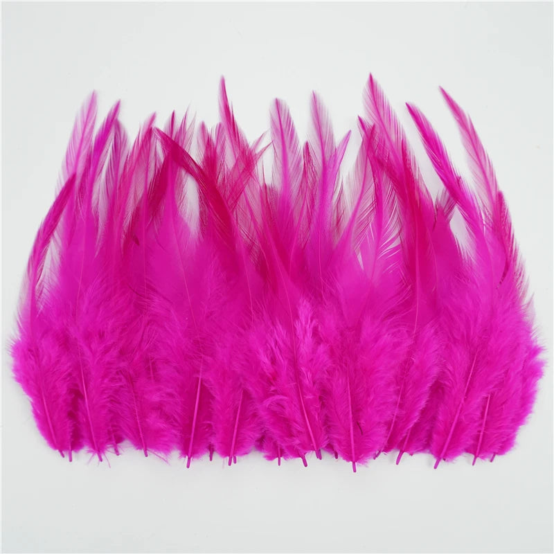 Colored Chicken Feathers 10-15cm Natural Pheasant Plume