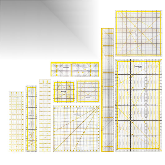 Acrylic sewing cutting patchwork ruler