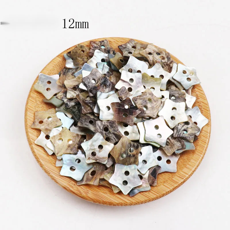 20/18/15/12/10mm Natural Shell Sewing Buttons