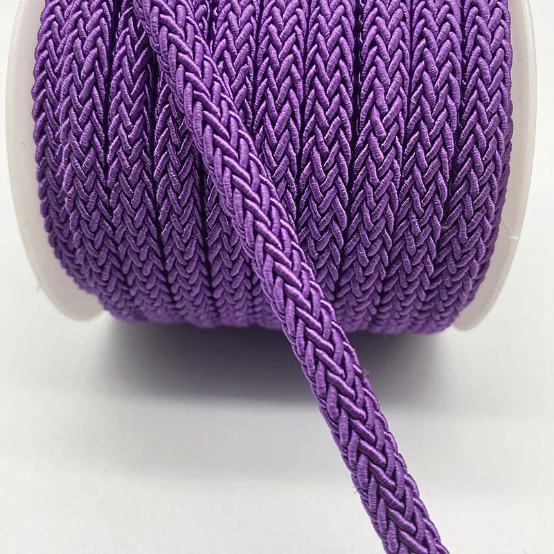 8mm multicolor cotton rope hand-woven rope