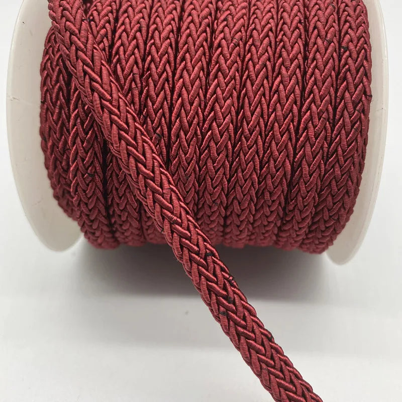 8mm multicolor cotton rope hand-woven rope