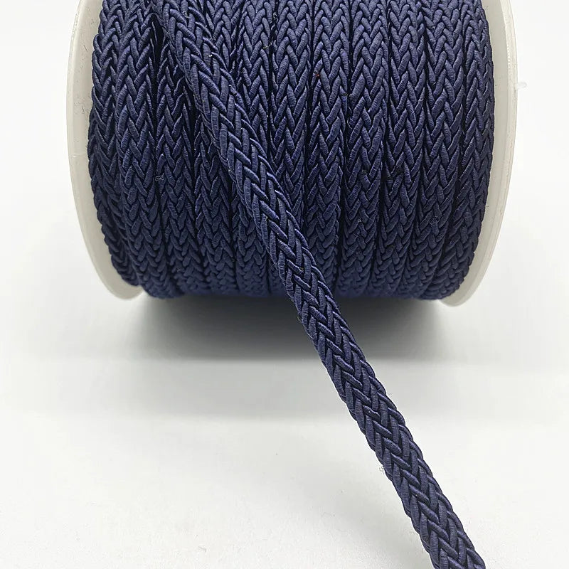 8mm multicolor cotton rope hand-woven rope