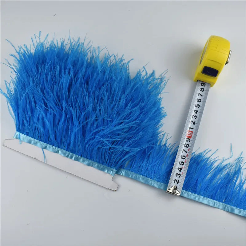 Ostrich Feathers Trims Width 8-10cm Ribbon