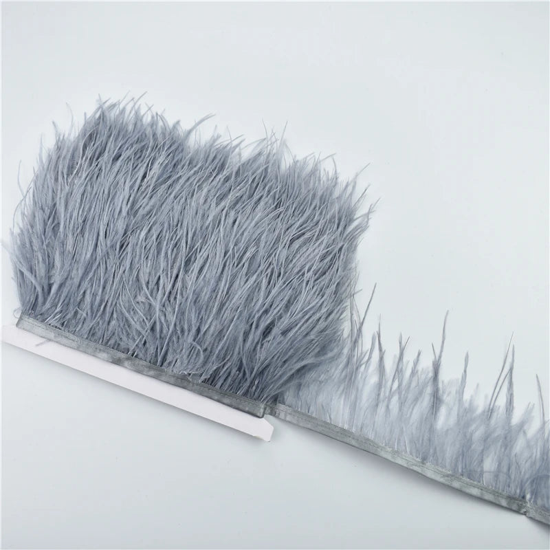 Ostrich Feathers Trims Width 8-10cm Ribbon