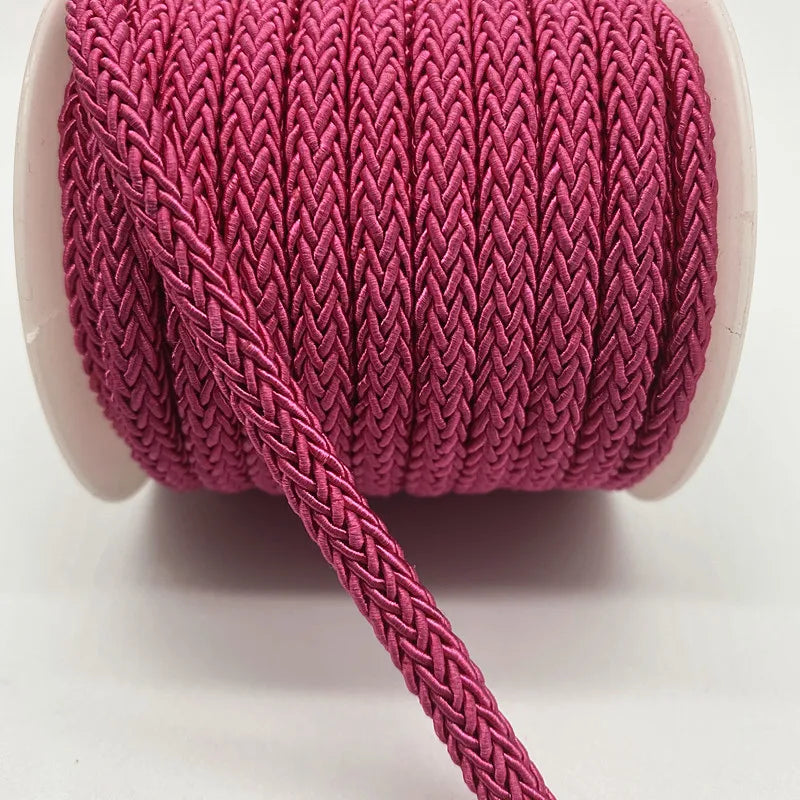 8mm multicolor cotton rope hand-woven rope