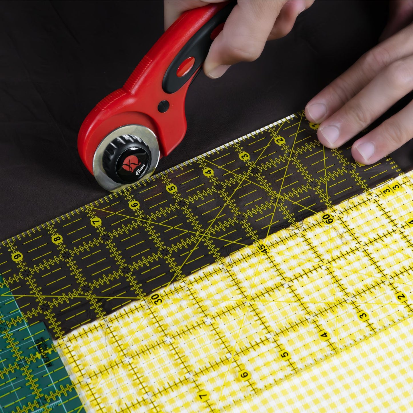 Acrylic sewing cutting patchwork ruler