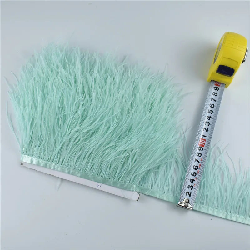 Ostrich Feathers Trims Width 8-10cm Ribbon