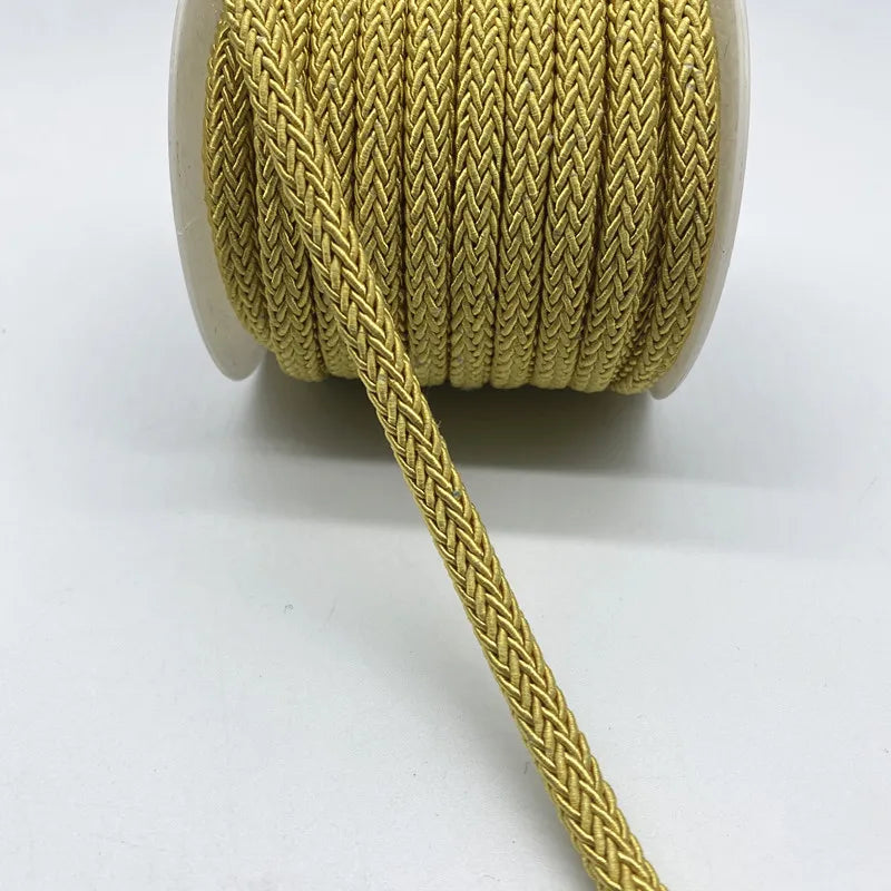 8mm multicolor cotton rope hand-woven rope