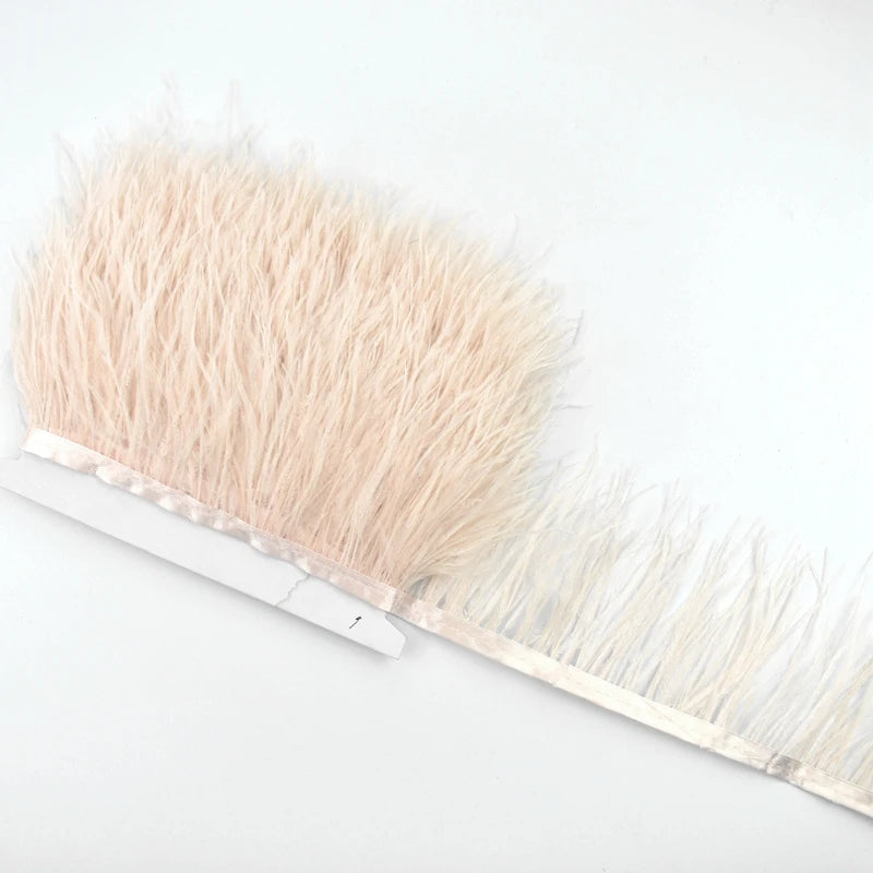 Ostrich Feathers Trims Width 8-10cm Ribbon