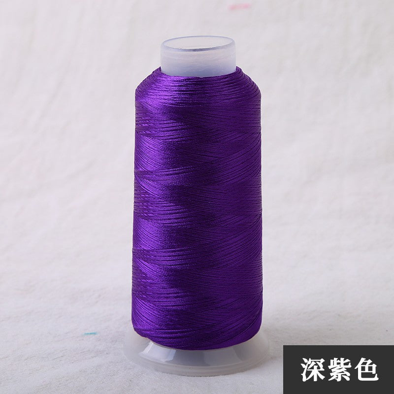 Polyester embroidery thread vertical tassel thread 150D/2 strands