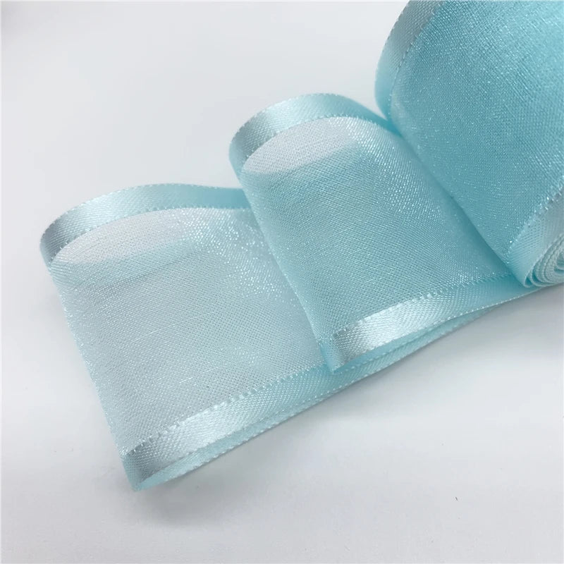 38mm Broadside Organza Ribbon Bow