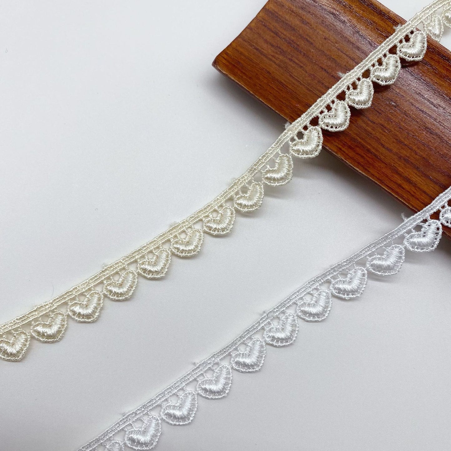 12mm Wide Water-Soluble Embroidery Lace