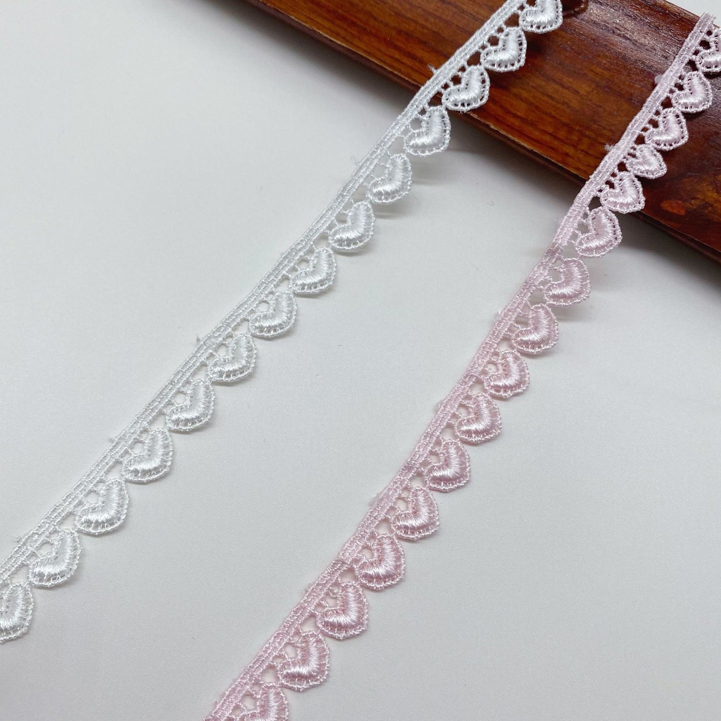 12mm Wide Water-Soluble Embroidery Lace