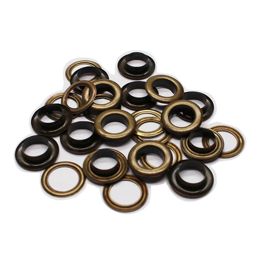 Eyelets Grommets For Leather Crafts Clothing Bags Repair 3mm 4mm 5mm 6mm 8mm 10mm 12mm 14mm 17mm 20mm