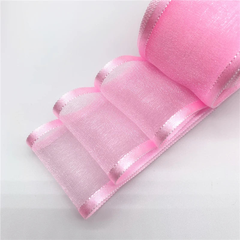 38mm Broadside Organza Ribbon Bow