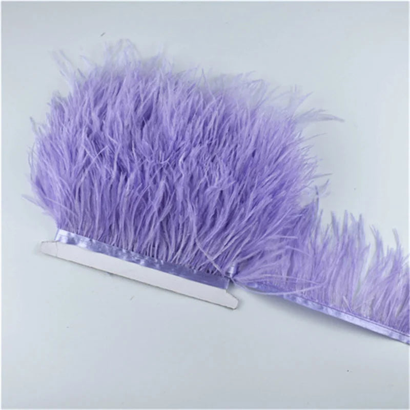 Ostrich Feathers Trims Width 8-10cm Ribbon