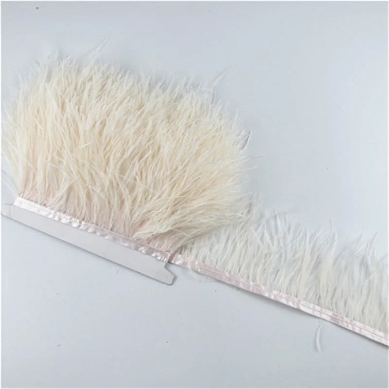 Ostrich Feathers Trims Width 8-10cm Ribbon