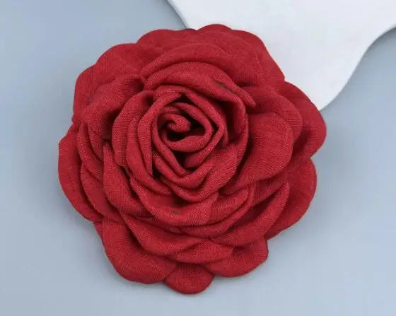 Handmade Multi-layer 10cm Flower Patches