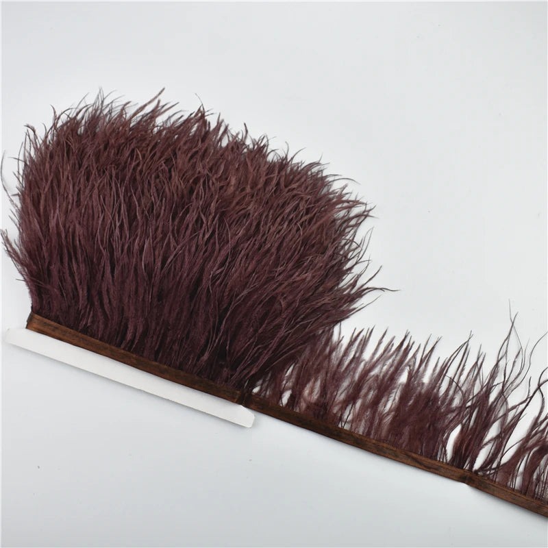 Ostrich Feathers Trims Width 8-10cm Ribbon