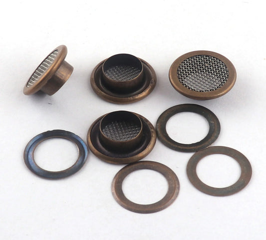 Bronze Metal Eyelets Grommets With Washers 8mm Metal Grommet Eyelets