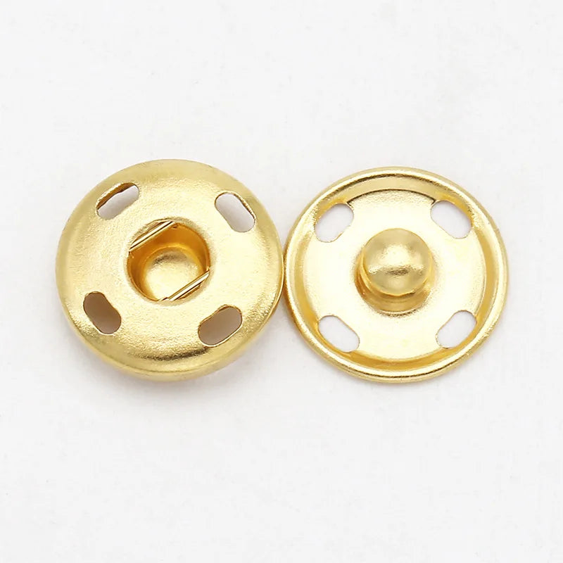 Metal Copper Press Studs Sewing Button Snap Fasteners Buckle