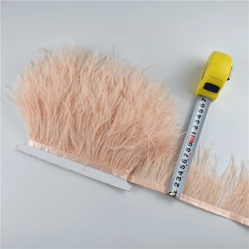 Ostrich Feathers Trims Width 8-10cm Ribbon